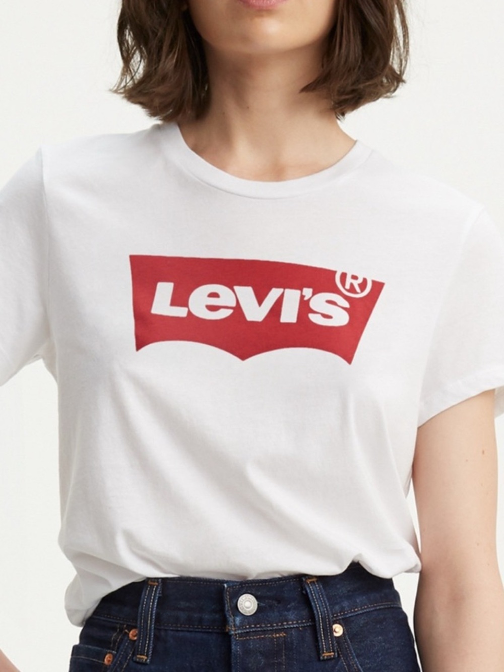 LEVI'S SLIM FIT GRAPHIC TEE